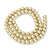 Electroplated Synthetic Non-magnetic Hematite Beads Strands X-G-I364-C03-G-2