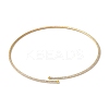 Rack Plating Brass Cubic Zirconia Elasticity Necklaces NJEW-S425-02G-2