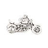 Tibetan Style Zinc Alloy Motorcycle Pendants X-TIBEP-R334-346AS-RS-1