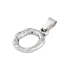 Non-Tarnish 304 Stainless Steel Pendants STAS-F235-01P-O-2