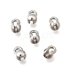 Brass Bead Tips KK-D374-01P-1