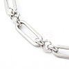 Non-Tarnish 304 Stainless Steel Figaro Chain Bracelets X-BJEW-JB06446-5