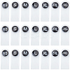 210Pcs 7 Styles Plastic Clothing Size Labels FIND-CY0001-86A-1