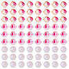 390Pcs 3 Colors Transparent Colours Glass Seed Beads GLAA-TA0003-76B-2