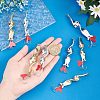 8Pcs 8 Style 201 Stainless Steel Fishing Crankbaits FIND-FH0003-68-4
