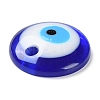 Blue Evil Eye Resin Pendants CRES-D012-01A-3