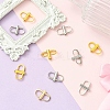10Pcs 2 Colors Alloy Adjuster Buckles FIND-CJ0004-08-5