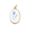 Printed 304 Stainless Steel Pendants LS-STAS-A131-10D-G-1