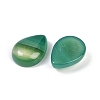 Natural Green Onyx Agate(Dyed & Heated) Cabochons G-H094-01A-04-2