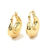 Rack Plating Brass Chunky Hoop Earrings for Women LS-EJEW-G288-35D-G-1