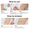 10Pcs Transfer Sticker Proof Removable Temporary Tattoos Stickers DIY-SP0003-65A-07-4