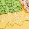 60Pcs 3 Shapes Acrylic Knitted Hat Making Fastener Tool FIND-GA0004-03-4