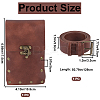 Woman's PU Leather Outdoors Cell phone Waist Bag AJEW-WH0504-39A-2