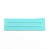 Plastic Baking Edge Dough Scraper and Cutter Pastry Spatulas AJEW-P077-04-2