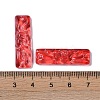 Baking Paint Glass Pendants GLAA-S202-16G-3