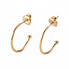 304 Stainless Steel Stud Earrings STAS-S116-272C-G-1