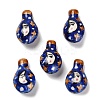 Famille Rose Porcelain Beads LAMP-I028-06B-1