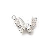 Brass Micro Pave Cubic Zirconia Pendants KK-K378-58S-1