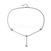 Non-Tarnish 304 Stainless Steel Snake Chain Necklaces NJEW-G081-13P-2
