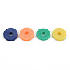 4 Colors Handmade Polymer Clay Beads CLAY-N011-032-28-3