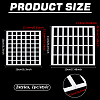 Acrylic Drawing Painting Stencils Templates DIY-BC0015-50C-2