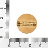 PVD Vacuum Plating 304 Stainless Steel Brooch Cabochon Settings STAS-E547-08I-G-4
