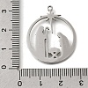 304 Stainless Steel Pendants STAS-S178-04P-3