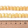Anti-Tarnish Electroplate Glass Beads Strands GLAA-T025-10mm-11C-2