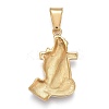 304 Stainless Steel Pendants STAS-K214-18G-2