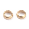 Rack Plating Brass Spacer Beads KK-O139-16A-G-2