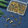 50Pcs Brass Ice Pick Pinch Bails IFIN-FS0001-47A-7