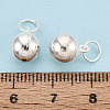 925 Sterling Silver Round Ball Charms STER-T008-24S-3