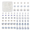 15 Strands 15 Styles Transparent Electroplate Glass Beads Strands EGLA-TA0001-13-1