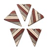 Wenge Wood & Sandalwood & White Ash Pendants WOOD-F013-01-1
