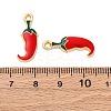 Alloy Enamel Pendants FIND-M060-23G-G02-3