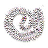 Electroplated Synthetic Non-magnetic Hematite Beads Strands G-T139-65G-2