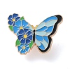 Butterfly & Flower Enamel Pins JEWB-I054-02KCG-01-1