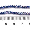 Baking Electroplate Glass Beads Strands DGLA-A039-J2MM-B04-4