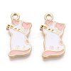 Alloy Enamel Pendants PALLOY-N170-030C-NR-2