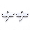 Tarnish Resistant 304 Stainless Steel Pendants STAS-N092-74-2