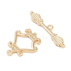 Brass Toggle Clasps KK-K391-05G-3