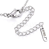 304 Stainless Steel Pendant Necklaces NJEW-H468-04-4