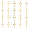 25Pcs 5 Styles Brass Pendants KK-FS0001-51G-3
