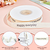 Birthday Theme Polyester Grosgrain Printed Ribbon OCOR-WH0058-91A-4
