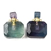 Gemstone Perfume Bottle Pendants G-L623-11G-2