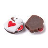 Christmas Decorations Theme Opaque Resin Decoden Cabochons RESI-Z026-01F-2