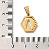 304 Stainless Steel Charms LS-STAS-H227-01G-A-3