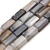 Natural Agate Beads Strands G-F820-G01-01-2