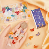 100Pcs Transparent Glass Beads GLAA-SC0002-23-3