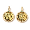 Brass Pendants KK-S368-15G-1